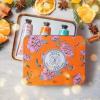 imageLa Chatelaine Hand Cream Trio Tin Holiday Gift Set Natural Hand Lotion Made in France with 20 Organic Shea Butter Nourishing Gardenia or Coconut Milk Orange Blossom Oud Rose 3 x 1 fl ozOrange Trio