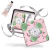 imageLa Chatelaine Gardenia Triple Milled Bar Soap and 20 Shea Butter Hand Cream Gift Set Gift for Mom Decorative Tin PlantBased Natural ampamp Organic Made in France 7 oz soap bar 1 oz hand lotionOud Rose Hand and Body Duo