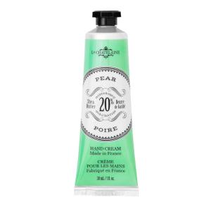 imageLa Chatelaine 20 Shea Butter Hand Cream Travel Size Organic Argan Oil Moisturizing Nourishing Repairing Extra Rich NonGreasy Made in France Paraben Free 1 oz 30ml  Amber CashmerePear