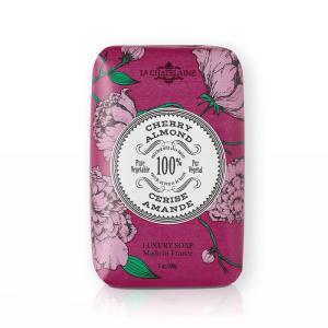 imageLa Chatelaine Luxury French Bar Soap  Natural Shea Butter Formula Lavender 7 ozCherry Almond