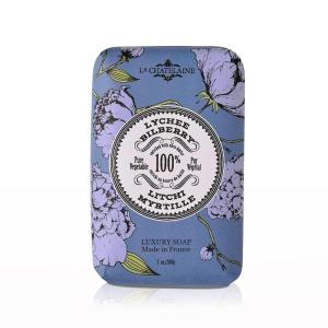 imageLa Chatelaine Luxury French Bar Soap  Natural Shea Butter Formula Lavender 7 ozLychee Bilberry
