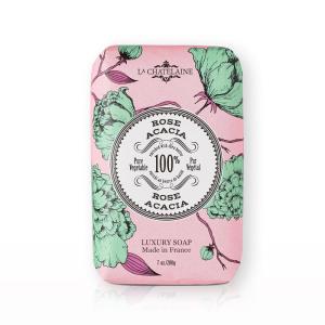 imageLa Chatelaine Luxury French Bar Soap  Natural Shea Butter Formula Lavender 7 ozRose Acacia