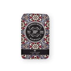 imageLa Chatelaine Shea Butter Soap Bar  Natural and Organic Triple Milled  Made in France  Unisex Men Women  Large Bourbon VanillaSandalwood